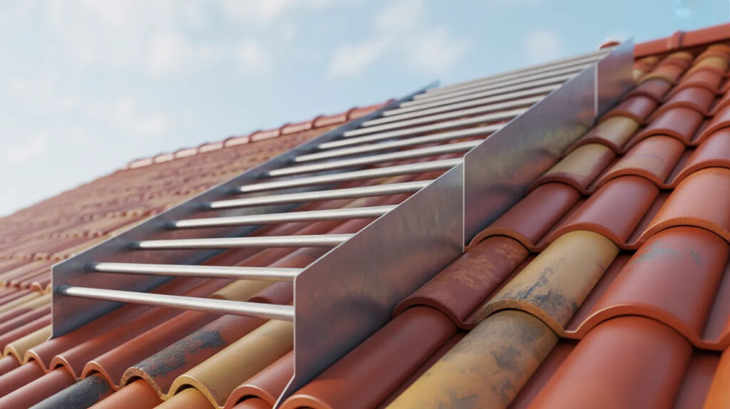 Montera Snörasskydd & installera Takbrygga