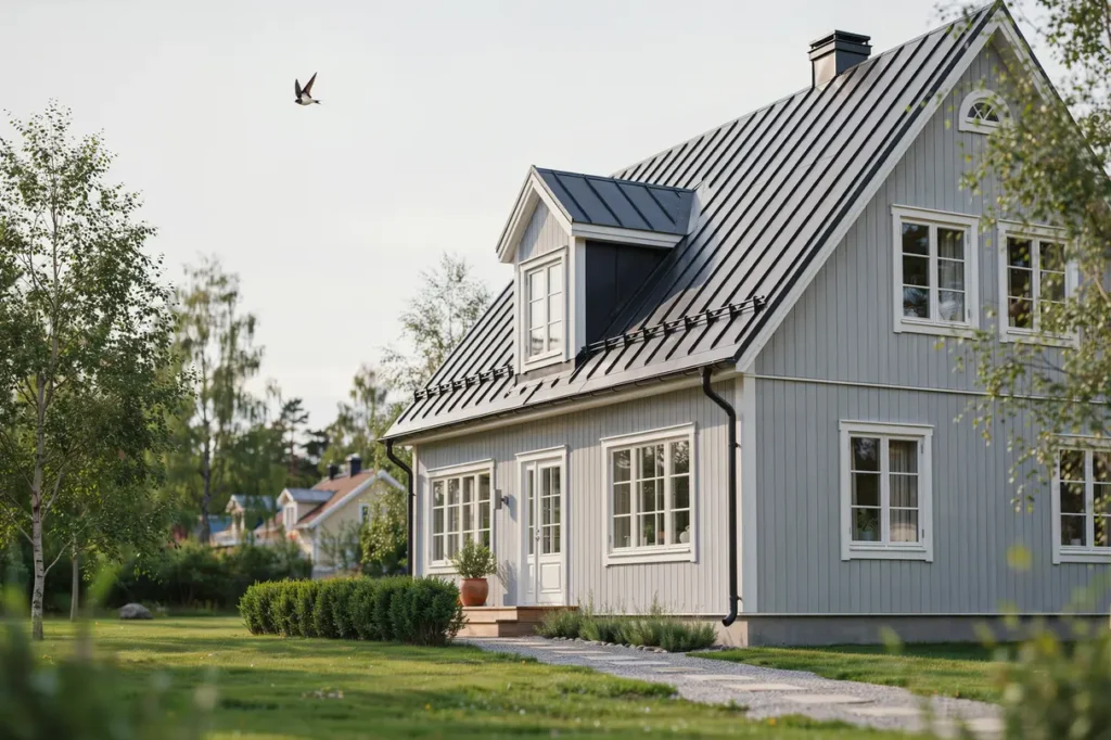 tillverkning och montering av takkupebeslag p villa i n sbypark